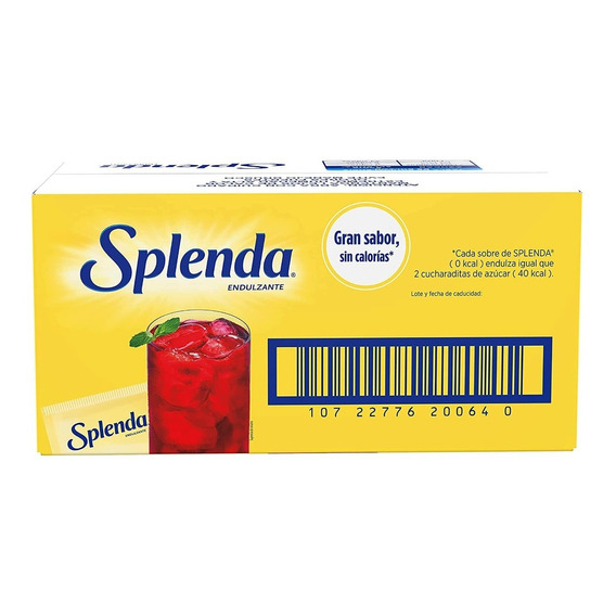 Splenda Nestle Endulzante Sin Calorias 700 Sobres 1 Gr C/u