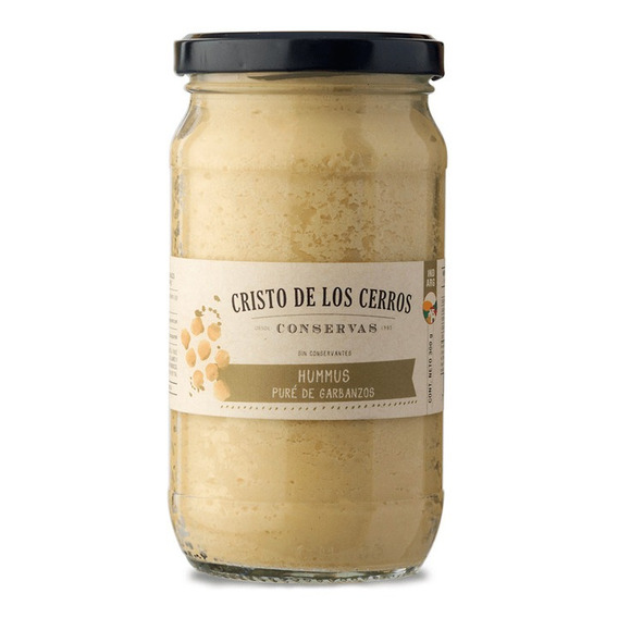 Hummus Puré De Garbanzos Cristo De Los Cerros 300 Gr