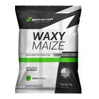 Waxy Maize Pure 1kg - Puro Sem Sabor - Bodyaction