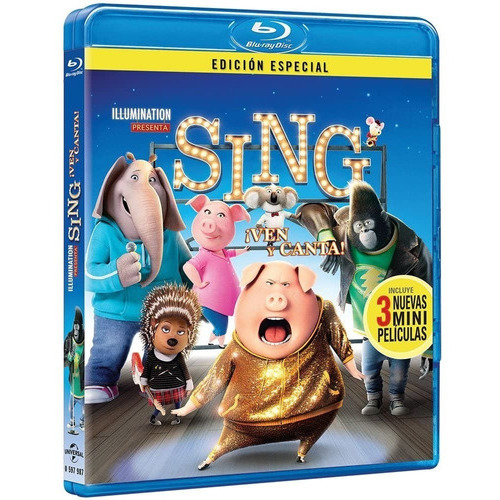 Sing Ven Y Canta Blu-ray Nuevo Película Original Sellado