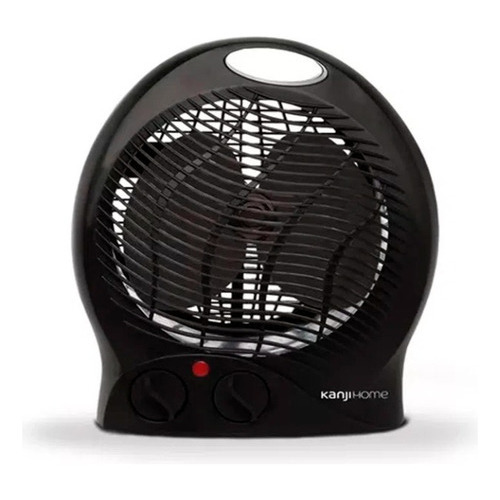 Caloventor Con Termostato Kanji Home Ch103 De 2000w Tio Musa Color Negro