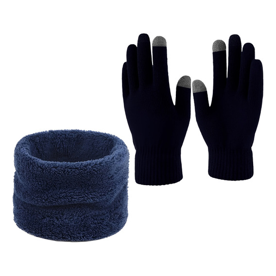 Guantes De Lana Para El Frio Guante De Polar Tactiles Unisex