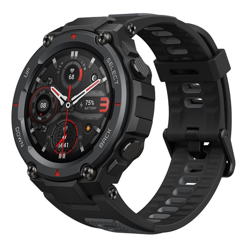 Reloj Inteligente Amazfit T-rex Pro Smartwatch 1.3´´ Gps Color de la caja Meteorite black Color de la malla Meteorite black