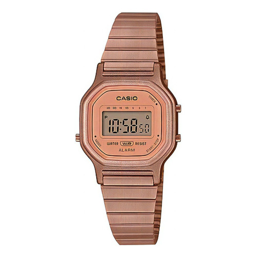 Reloj Casio Mujer Vintage La-11wr Oficial Color De La Malla Rose