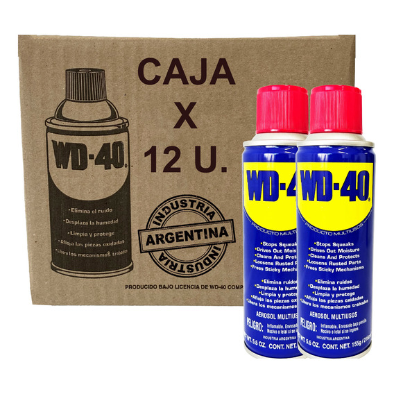 Wd40 Chico 155g Aerosol Lubricante Multiuso - Caja X12