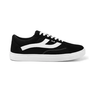 Tênis Skate Old School Skatista Preto Confortavel Oferta Top