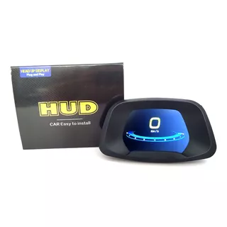 Medidor Inteligente Digital Hud Obd2 Con App Bt Y Navegación