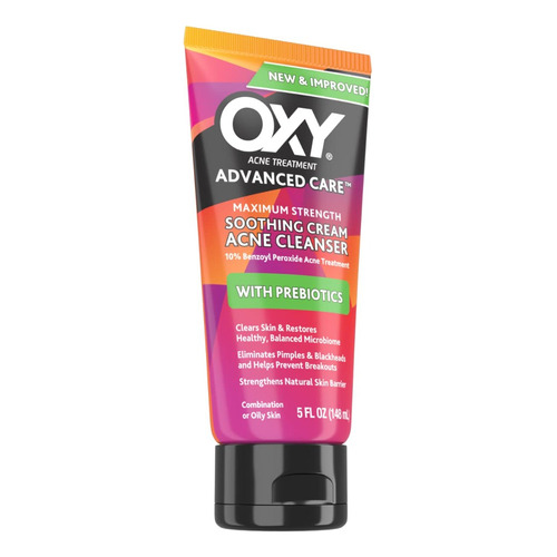 Oxy Acne Treatement Advanced Care Strength 148ml 5oz Tipo de piel Mixta o grasa