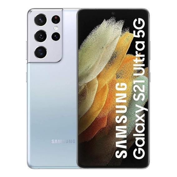 Samsung Galaxy S21 Ultra 5g 128 Gb Phantom Silver Liberado