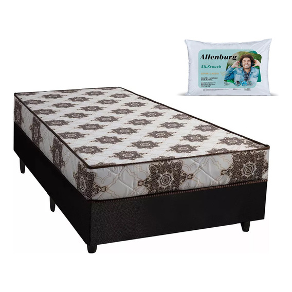 Sommier Colchón 1 Plaza 100% Espuma Dormitorio Somier Cama