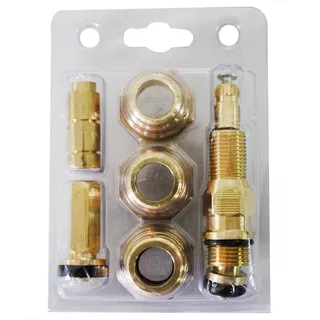 Kit Salva Registro Fácil 10 Em 1 Metal Luxo Mv Estria Deca