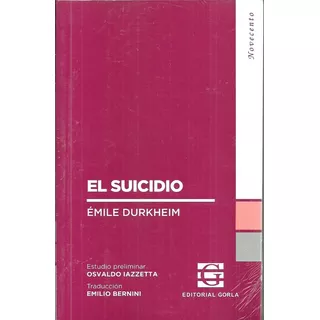 El Suicidio - Durkheim E