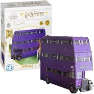 Harry Potter Autobús Noctámbulo Knight Bus Rompecabezas 3d
