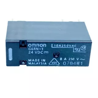 Relé Omron G6rn-1 Dc24 5pin 8a 24vdc Contato Eletromecânico