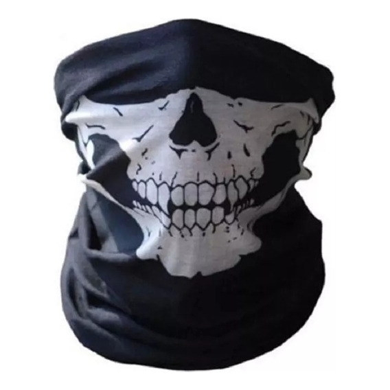 Balaclava Bandana Máscara Cráneo Moto Bicicleta Militar 