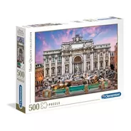 Puzzle Clementoni 500 Piezas Fontana Di Trevi