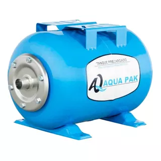 Aqua Pak Tanque Precargado Para Sistemas Hidroneumaticos 24 Litros 6.3 Galones Membrana Epdm Intercambiable Presión Máxima De Operación: 87 Psi  Aq24lh/ac