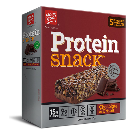 5 Protein Snack Chocolate & Crispis