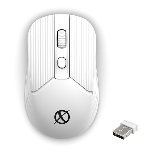 Mouse inalámbrico recargable Xinua  M2 blanco