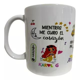 Tazas Karol G Canción Provenza Mañana Será Bonito