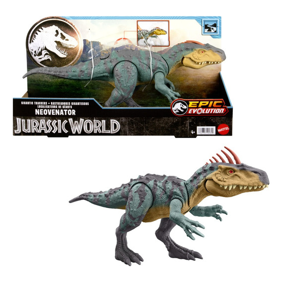 Jurassic World Dinosaurio Rastreadores Gigantes Neovenator