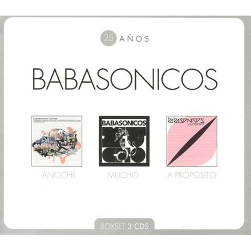 Cd - 25 Años ( 3cds) - Babasonicos