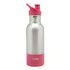 Botella Caramañola Aluminio 600ml Keep Color Rosa