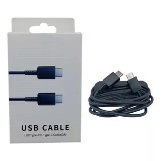 Cable Cargador Para Samsung Usb Tipo C De 25w 1m S20 S21 S22