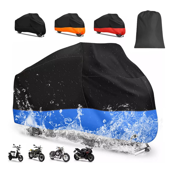 Funda Para Moto Impermeable Cubierta Para Moto Lona Moto