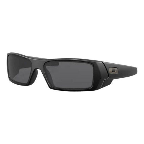 Gafas de sol Oakley Gascan Standard con marco de o matter color matte black, lente grey de plutonite clásica, varilla matte black de o matter - OO9014