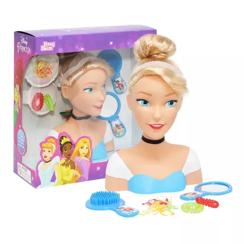 Boneca Barbie Busto Maquiagem e Cabelo Pupee 1264 - Boneca Barbie -  Magazine Luiza