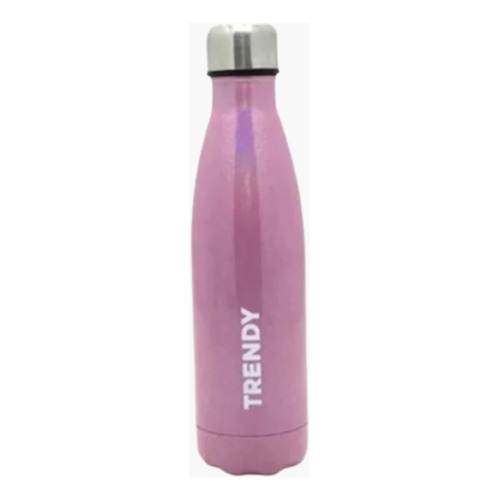 Botella Trendy Termica Acero Inox 500ml 16451 Color Fucsia