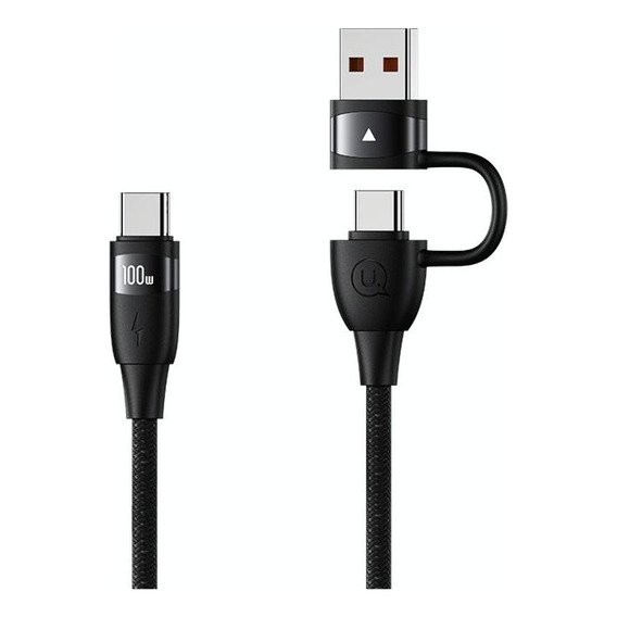 Cable De Datos Usb A Tipo C 100w Carga Usams 2m Calidad Ax ®