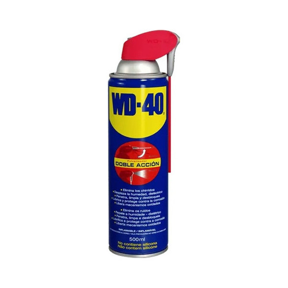 Wd-40 Lubricante Doble Acción Antioxidante Limpiant 306cc Mm