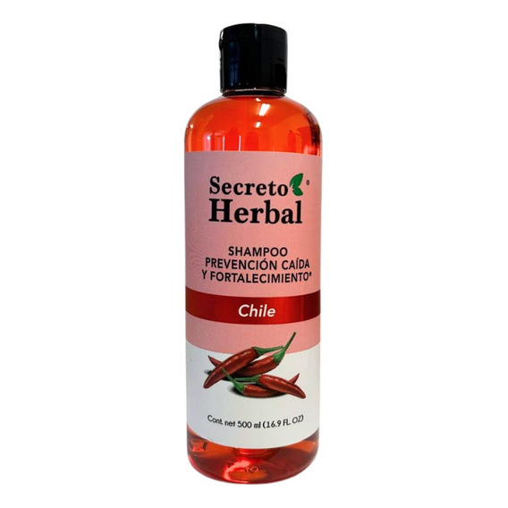 Shampoo Secreto Herbal Anticaída Fortalecimiento Chile 500ml