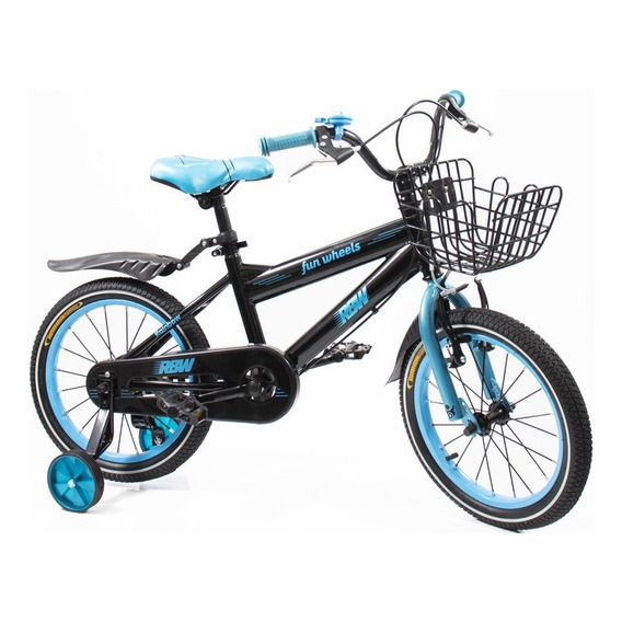 Bicicleta Para Niños Rbw Rodado 16 Color Azul
