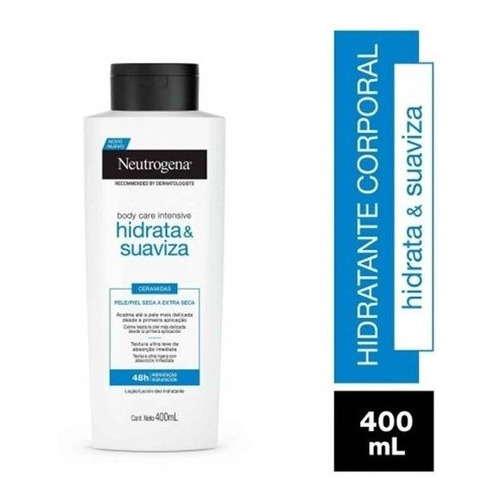 Crema Corporal Neutrogena Intensive Hidrata & Suaviza 400ml Tipo De Envase Pote Fragancia Limón