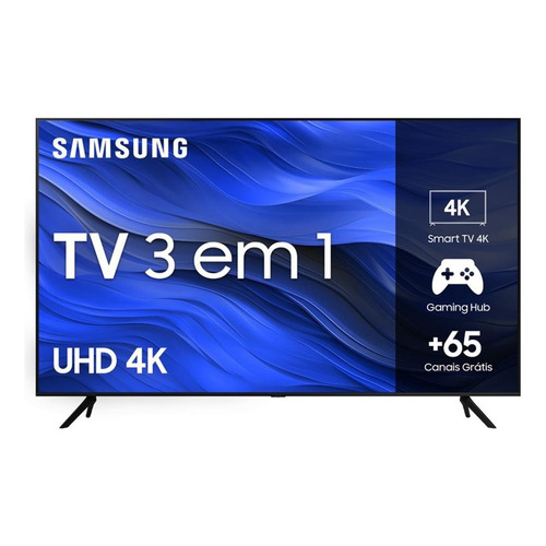 Televisor inteligente UHD 4k 55cu7700 Samsung Bivolt de 55 pulgadas