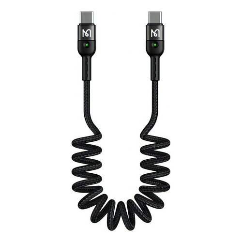 Cable Tipo C A Tipo C Mcdodo Espiral Retractil 1.8m