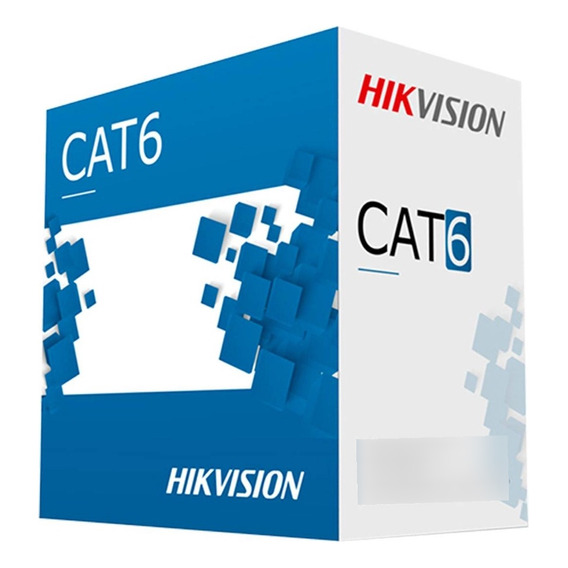 Hikvision Ds-1ln6-ue-w - Cable Utp Cat6 24awg Cobre 305m