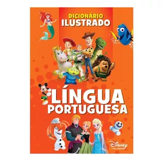 Livro Disney Dicionario Ilustrado De Lingua Portuguesa