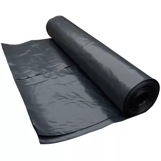 Rollo Nylon Polietileno Negro 4 X 50mts X 200mic Obra 