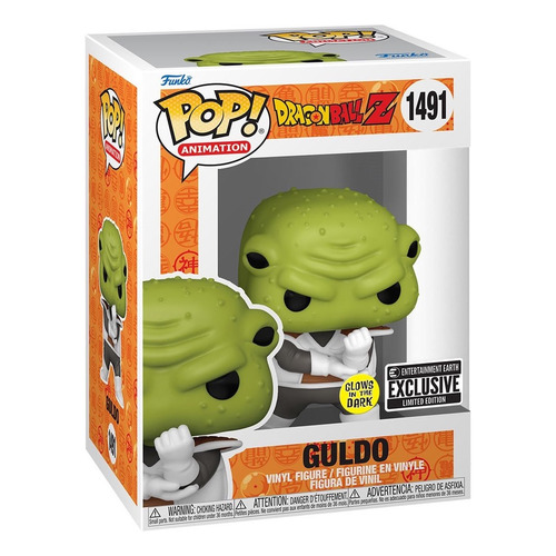 Dragon Ball Z Guldo Gitd Pop! Vinyl Figure - Ee Excl