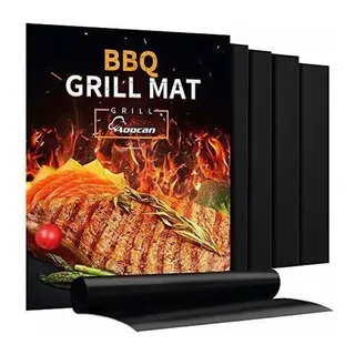 Set X5 Láminas Antiadherente Asado Parrilla Bbq Alta Calidad