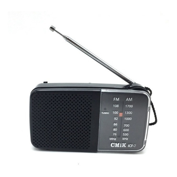 Radio Portátil Mano Analoga Fm - Am 2 Pilas Aa Camping 