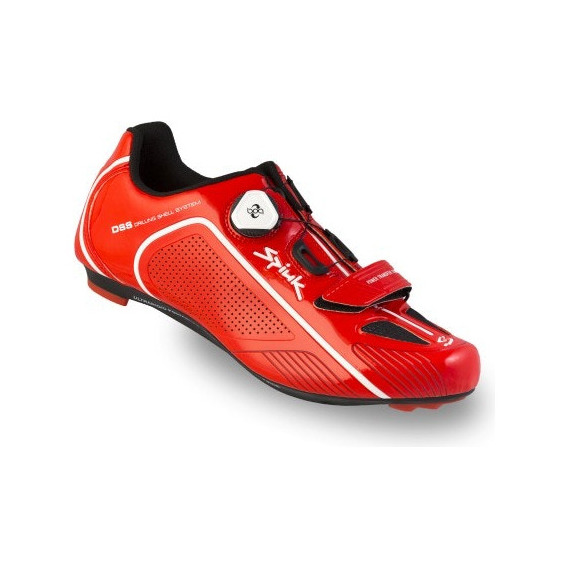 Zapatilla Ciclismo Ruta Spiuk Altube Road Unisex Rojo Bla 41