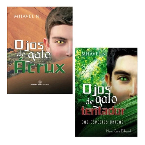 Pack Ojos De Gato - Mhavel N. (2 Libros), De Mhavel, N.. Editorial Nova Casa, Tapa Blanda En Español, 2016