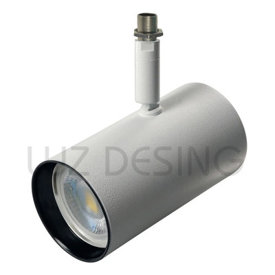 Riel 1 Metro Con 4 Spot Mac Apto Led Gu10 Blanco 