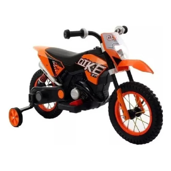 Moto Electrica Cross Llantas Auxliares, 2 A 4 Años