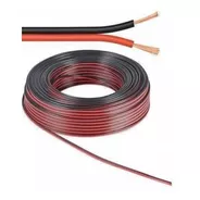 Cable Para Parlante Rojo Y Negro 2 X 1 Mm X Metro Ofc 